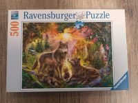 Ravensburger Puzzle "Wolfsfamilie im Sonnenschein", 500 Teile Nordrhein-Westfalen - Lübbecke  Vorschau