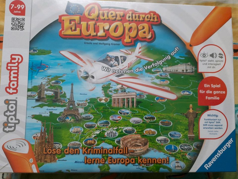 Tiptoi Spiel tip toi Quer durch Europa Neu in Bremen