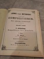 Altes Notenbuch L v Beethoven Composition Pianoforte Violine Dresden - Niedersedlitz Vorschau