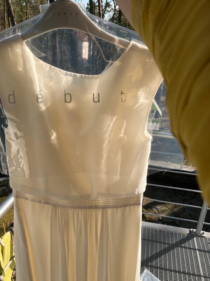 Hochzeitskleid,Kleid, griechische Göttin, Creme, Ivory, Elfenbein in Dresden
