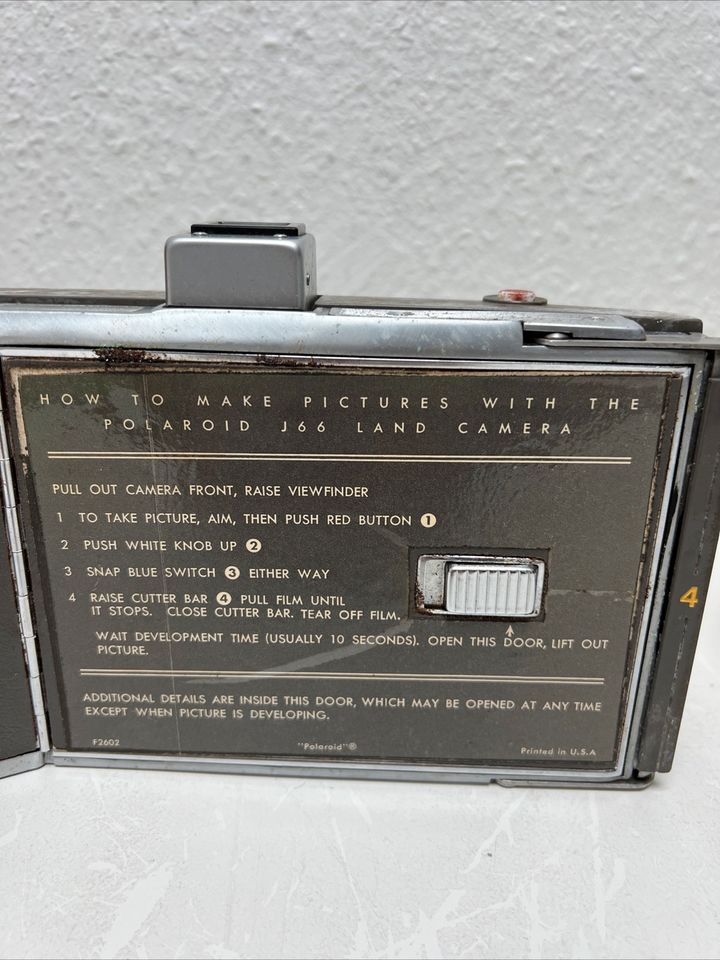 Polaroid Land Camera Model J66 Vintage Sofortbildkamera in Überlingen