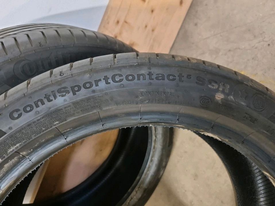 2x Sommerreifen 225/45R18 95Y (55) Continental SportContact SSR in Garching b München