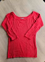 Orsay Off-Shoulder Oberteil Pullover rot gerippt XS/S 34/36 Nordrhein-Westfalen - Niederkrüchten Vorschau