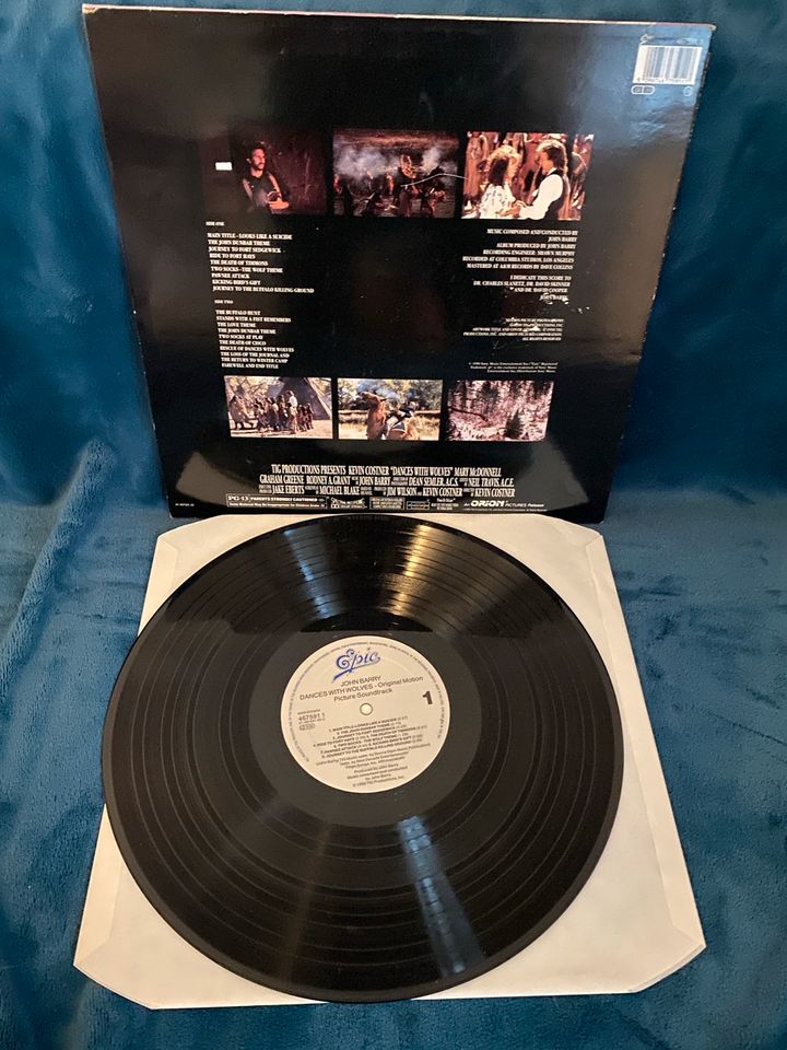 JOHN BARRY DANCES WITH WOLVES LP Vinyl Schallplatte aus Sammlung in Plochingen