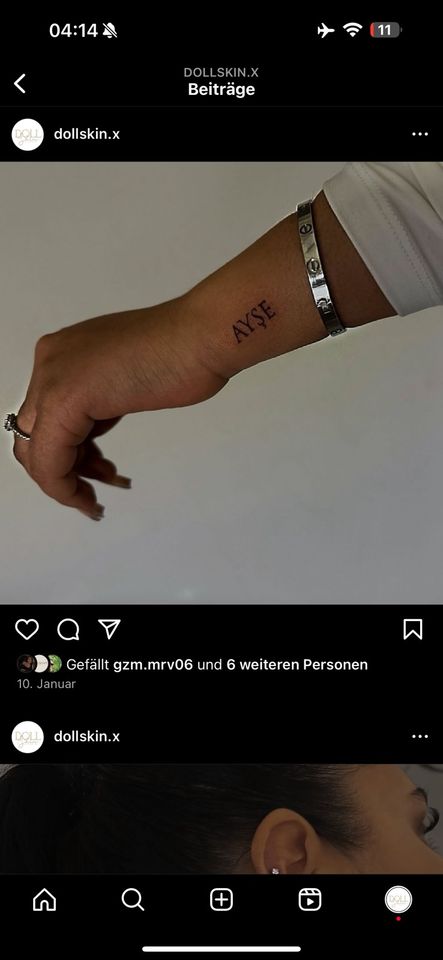 FINELINE ANGEBOT 2 TATTOOS 120€ in Hamburg