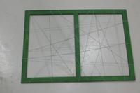 Memoboard grün Holz Notizwand Wandgitter Fotowand Pinnwand Sachsen-Anhalt - Magdeburg Vorschau