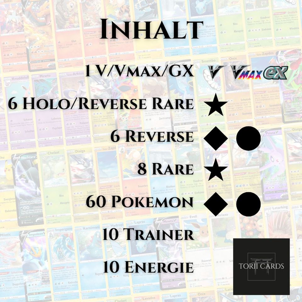 ⭐100 Pokémon-Karten Set | Deutsch | 100% Original | V, Vmax, ex, Holo, & mehr✨ | Ideales Geschenk & Starter-Set | Glurak, Pikachu & Evoli ⭐| Bonus ab 2 Sets✳️ | Pokemon Sammlung XL ⭐ in Endingen