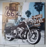 Wandbild „Route 66 - Motorrad Harley Davidson“ Baden-Württemberg - Karlsruhe Vorschau