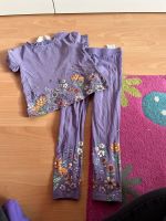 Set Leggings t-Shirt gr.110/116 lila Blumen Nordrhein-Westfalen - Bottrop Vorschau