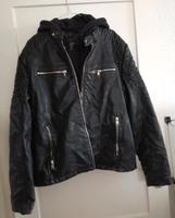 Herrenjacke schwarz Lederoptik L Mecklenburg-Vorpommern - Grabowhöfe Vorschau