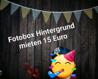 Fotobox Hintergrund mit Stativ zum mieten/leihen Baden-Württemberg - Ubstadt-Weiher Vorschau