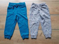 Gr. 92 Set Jogginghosen blau / grau Jungen - Dino Sachsen-Anhalt - Sangerhausen Vorschau