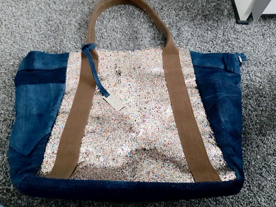 Tasche Catwalk  Jeans glitzer NEU in Wachstedt