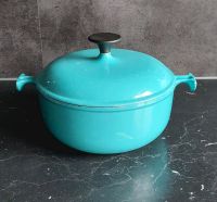 ‼️Vintage Le Creuset Bräter/ Topf Enzo Mari 23 cm. Türkis Nordrhein-Westfalen - Kranenburg Vorschau