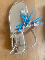 Korallen Sandalen Capri Style  Größe 37 aus der Toskana Bayern - Tutzing Vorschau