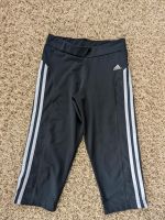 Adidas Sporthose Capri 3/4 Gr 152 climalite Hessen - Eltville Vorschau