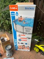 Bestway Steel Pro Max 366x100 mit viel Zubehör Berlin - Biesdorf Vorschau