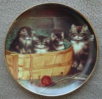 Katzen-Sammelteller, Katzenkörbchen, Kittens, Franklin Mint Hessen - Melsungen Vorschau