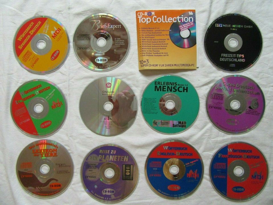 PC CD Rom Zeichnen Malen Drucken Karten Druckstudio Visitenkarten in Metzingen