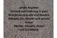 Zierkies, Ziersplit Granit für privat und Händler Brandenburg - Frankfurt (Oder) Vorschau