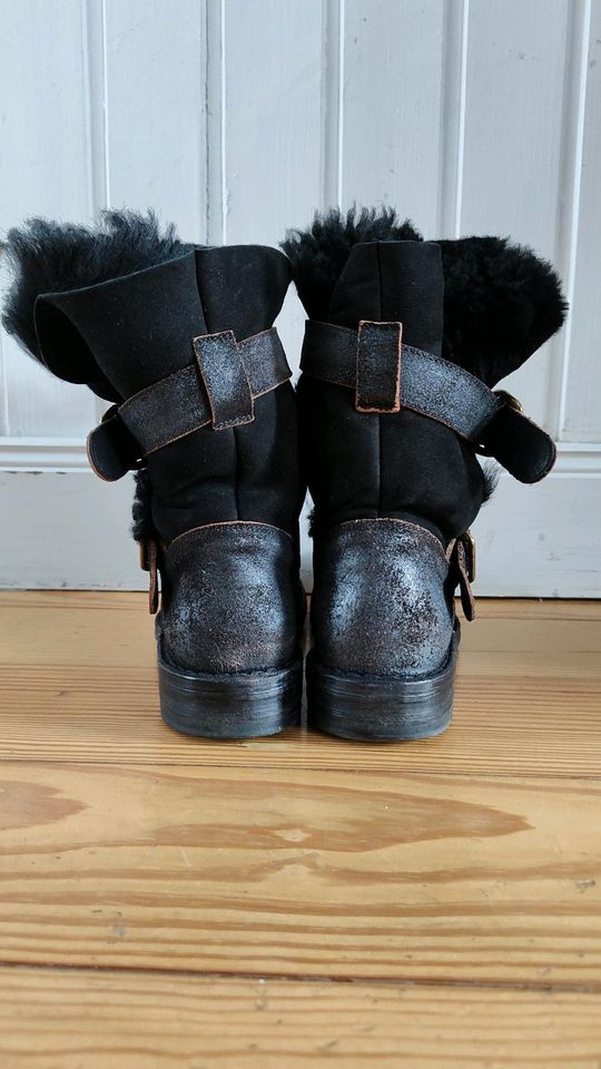 FIORENTINI & BAKER Boots Stiefel Epic NP 490€ Lammfell in Hamburg