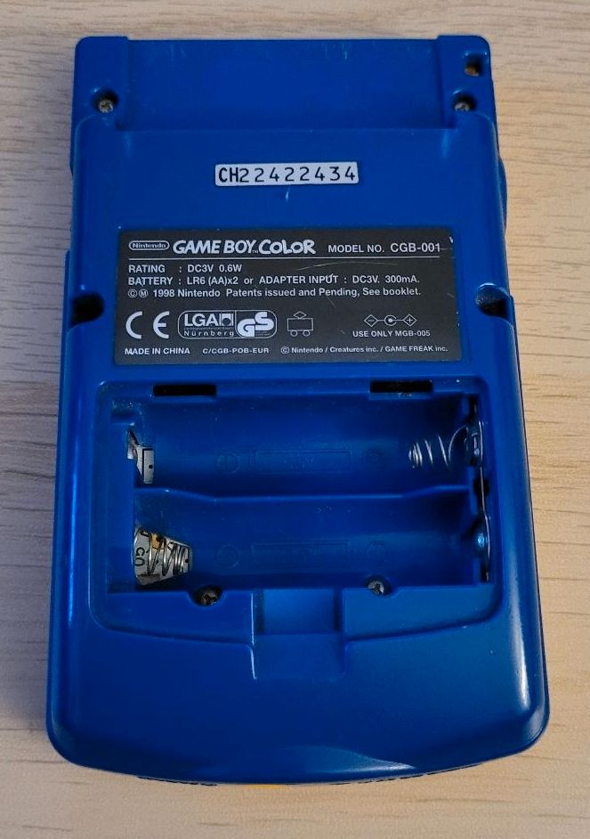 Nintendo Gameboy Color - POKEMON Edition - GBC Konsole in Weyhe