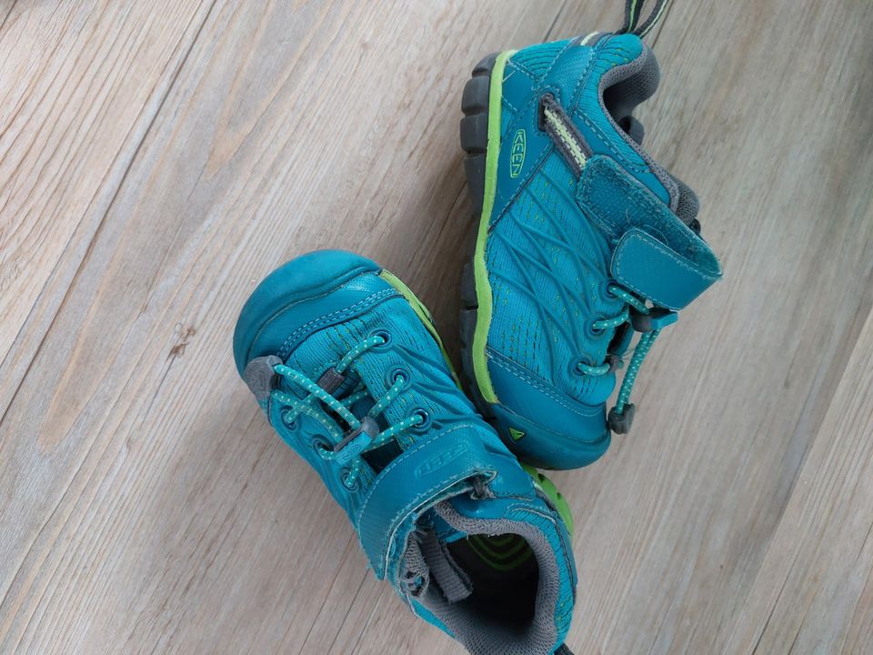 Keen Sneaker, gr. 25/26, blau, grün in Adenau