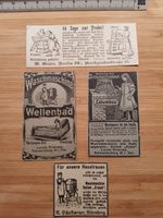 Waschmaschine Wellenbad - Anzeigen aus Familienblatt 1907 1908 Baden-Württemberg - Leonberg Vorschau