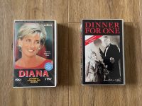 2 VHS: „Diana“ & „Dinner for One“ Videokassetten Bayern - Burgau Vorschau