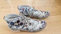S. Oliver Schnürboots Boots Schuhe Blumenprint Größe 41 Hessen - Liederbach Vorschau
