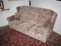 3er Sofa Couch Couchgarnitur Sessel mit Fußhocker Nordrhein-Westfalen - Wipperfürth Vorschau