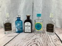 5 leere Miniaturflaschen Gin Sammlung Glas Kunststoff f. Sammler Niedersachsen - Wittingen Vorschau