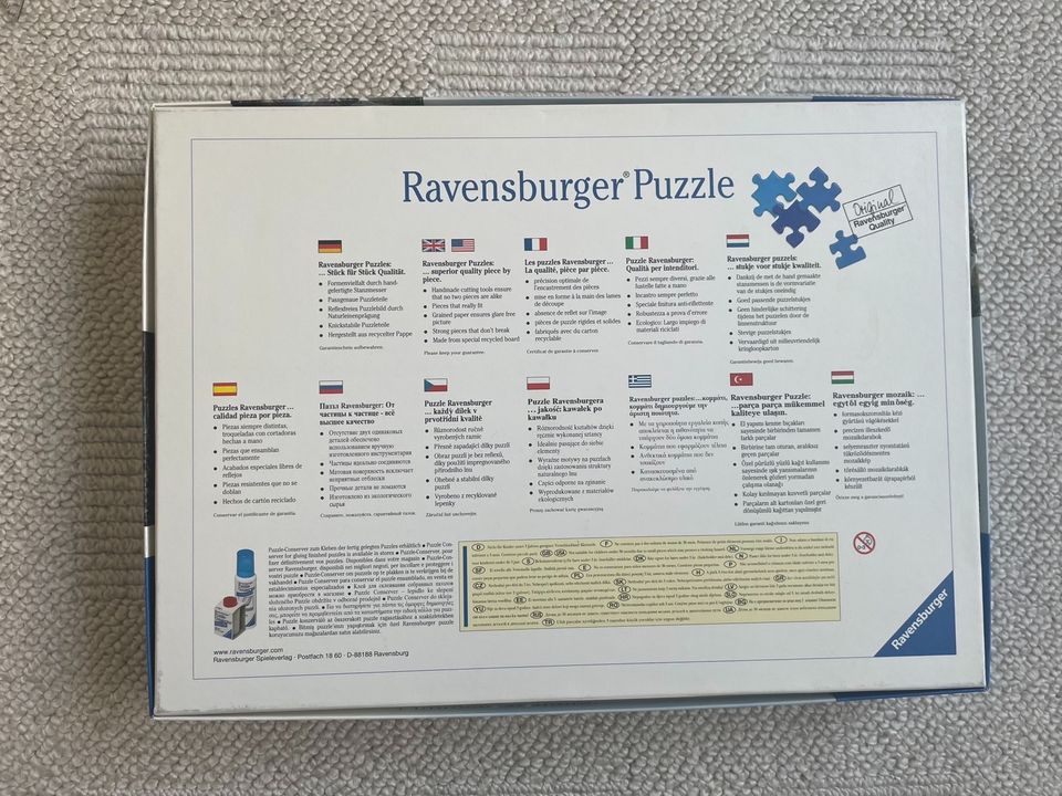 Originales Ravensburger Puzzle (1000 Teile) in Bielefeld