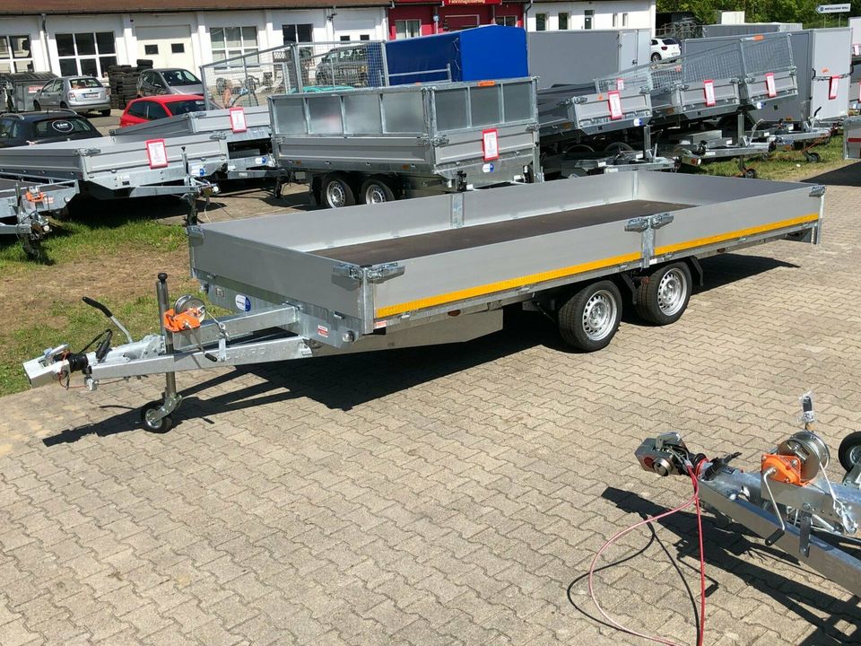 ⭐️Eduard Auto Transporter 3500kg 506x200x30cm Rampen Winde 63 in Schöneiche bei Berlin