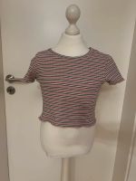 Pull & Bear T-Shirt  Rosa, schwarz, weiß gestreift Gr. S, wie neu Wandsbek - Hamburg Rahlstedt Vorschau