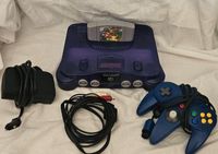 Nintendo N64 Blau Crystal Blue Transparent Gamecube Mario 64 Nordrhein-Westfalen - Siegen Vorschau