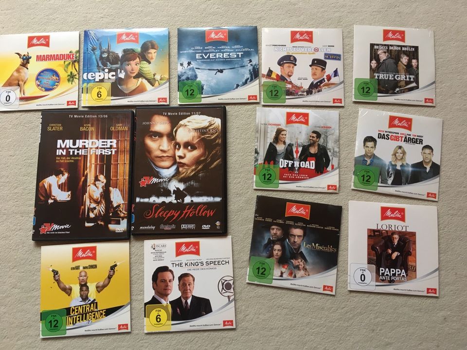 13 DVD Konvolut Melitta und TV Movie in Berlin