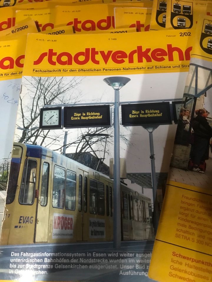 Bus Bahn Straßenbahn Zug Zeitschrift Stadtverkehr in Papenburg