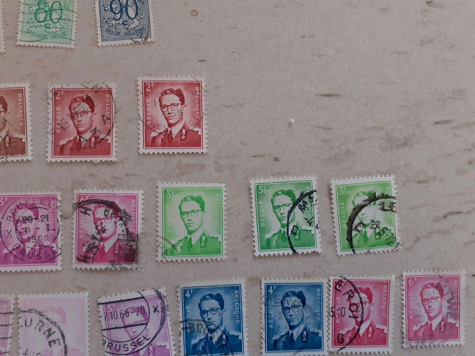 Briefmarken Belgien in Großenbrode