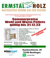 Pellets Holzpellets 15 kg Baden-Württemberg - Reutlingen Vorschau