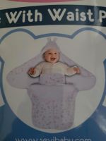 Baby Kapuzen Wickeltuch mit Hüftschutz in blau rot weiß Bayern - Lichtenfels Vorschau