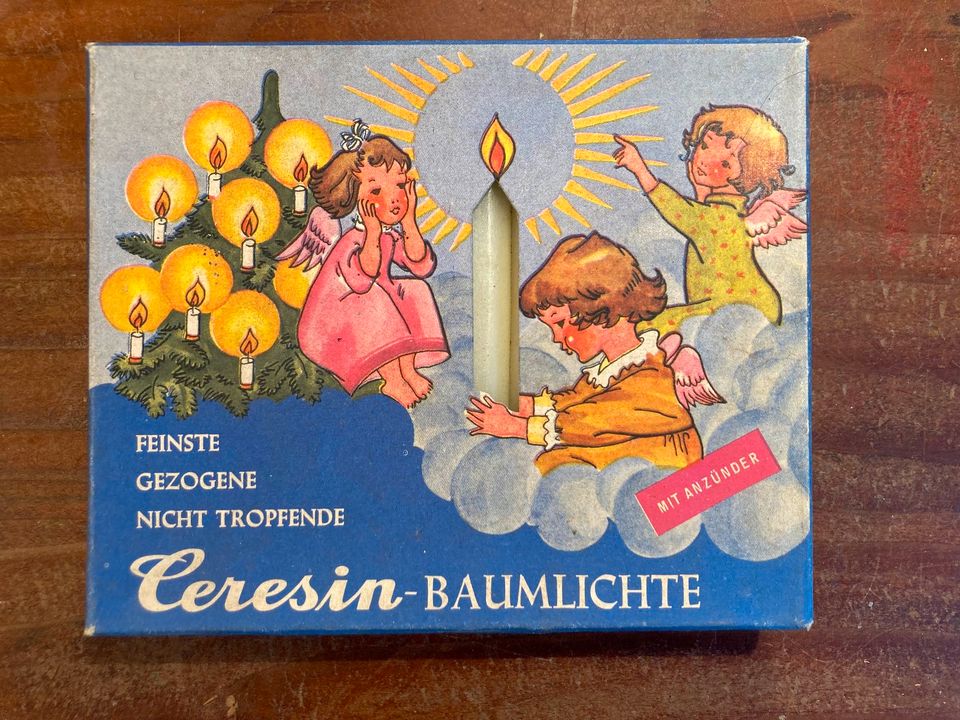 20 Ceresin-Baumlichte im Original Karton antiquarische Rarität in Trier