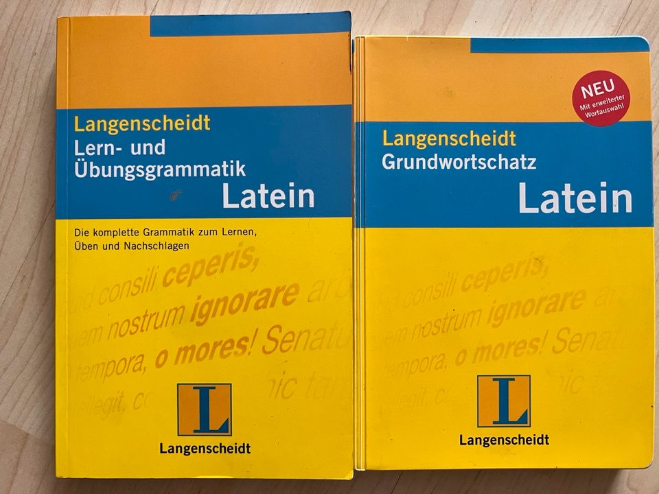 2x Langenscheidt Latein Grundwortschatz Lern- und Übungsgrammatik in Frankfurt am Main