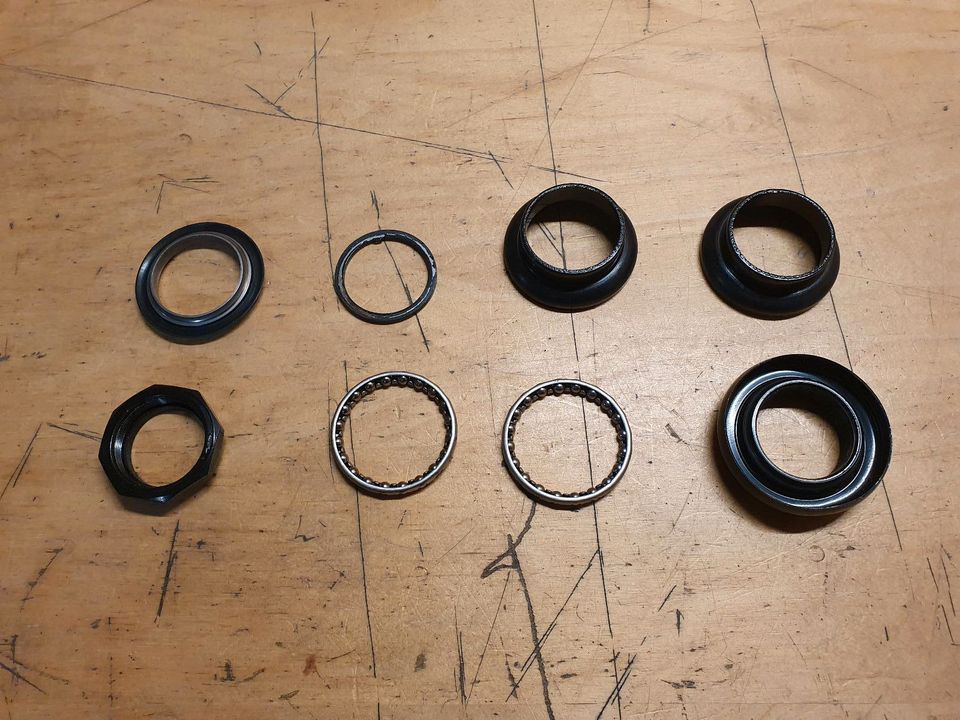 Steuersatz 28,5mm Headset 1 1/8 Zoll Lenkkopflager Fahrrad in Lüneburg