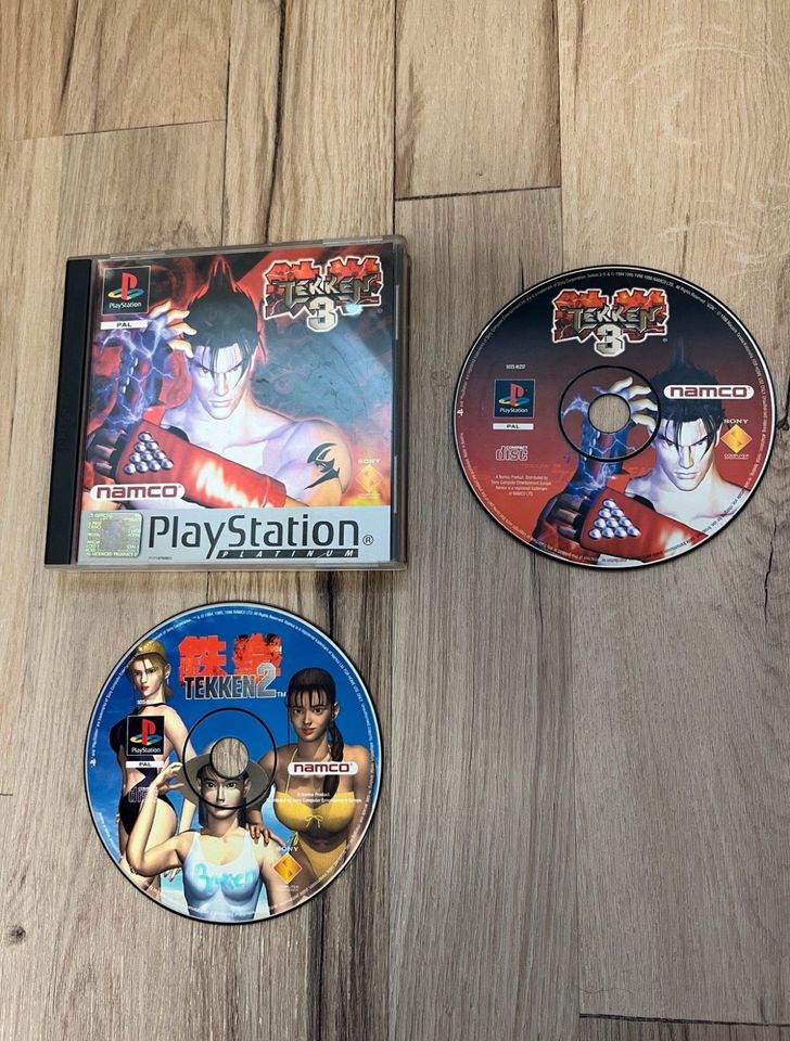 PS1 Spiele Tekken 3 und Tekken 2 in Hannover