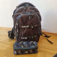 Satch Schulrucksack für Mädchen Schwarzblau plus Mäppchen Baden-Württemberg - Weinstadt Vorschau