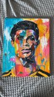 Ronaldo auf Leinwand original gemalt Leipzig - Kleinzschocher Vorschau