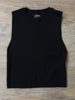schwarzes, geripptes Crop Top aus Viskose-Mix von ONLY Dortmund - Innenstadt-West Vorschau