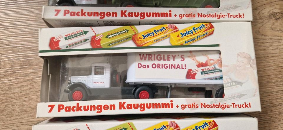 Wrigley Nostalgie Truck Werbe LKW  selten Neu in Zeitz