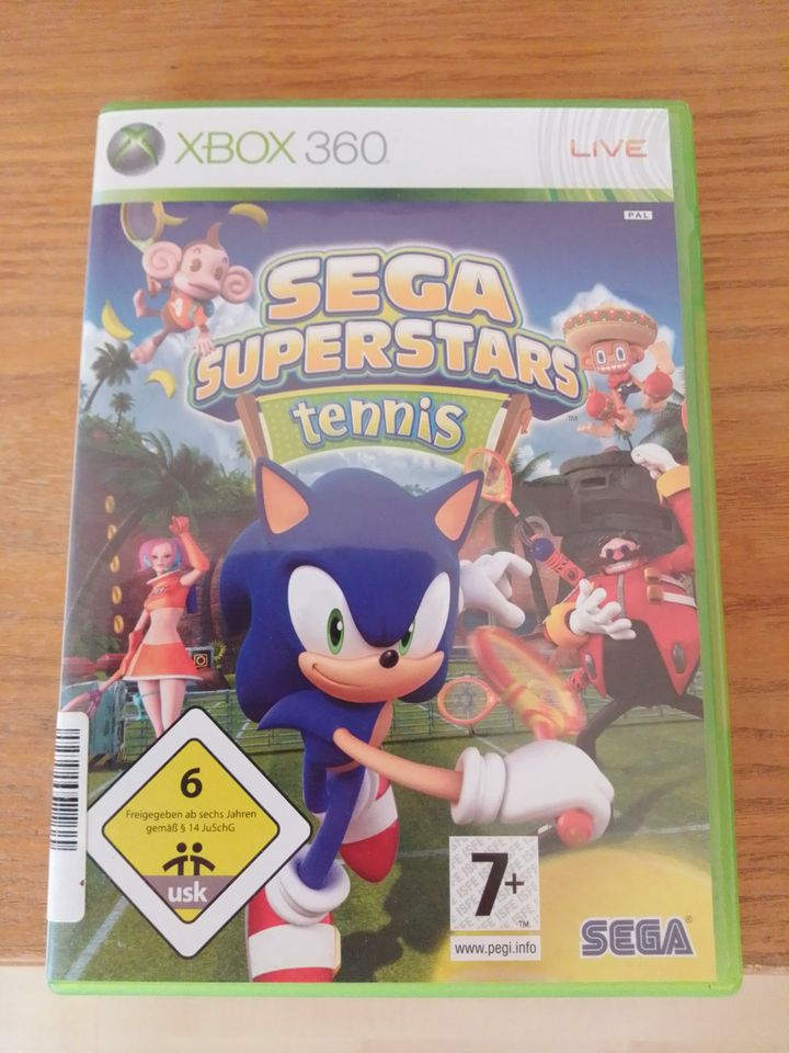 Sega Superstar Tennis Xbox 360 Spiel Top Zustand in Schwanau